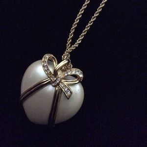 Joan Rivers Heart Necklace